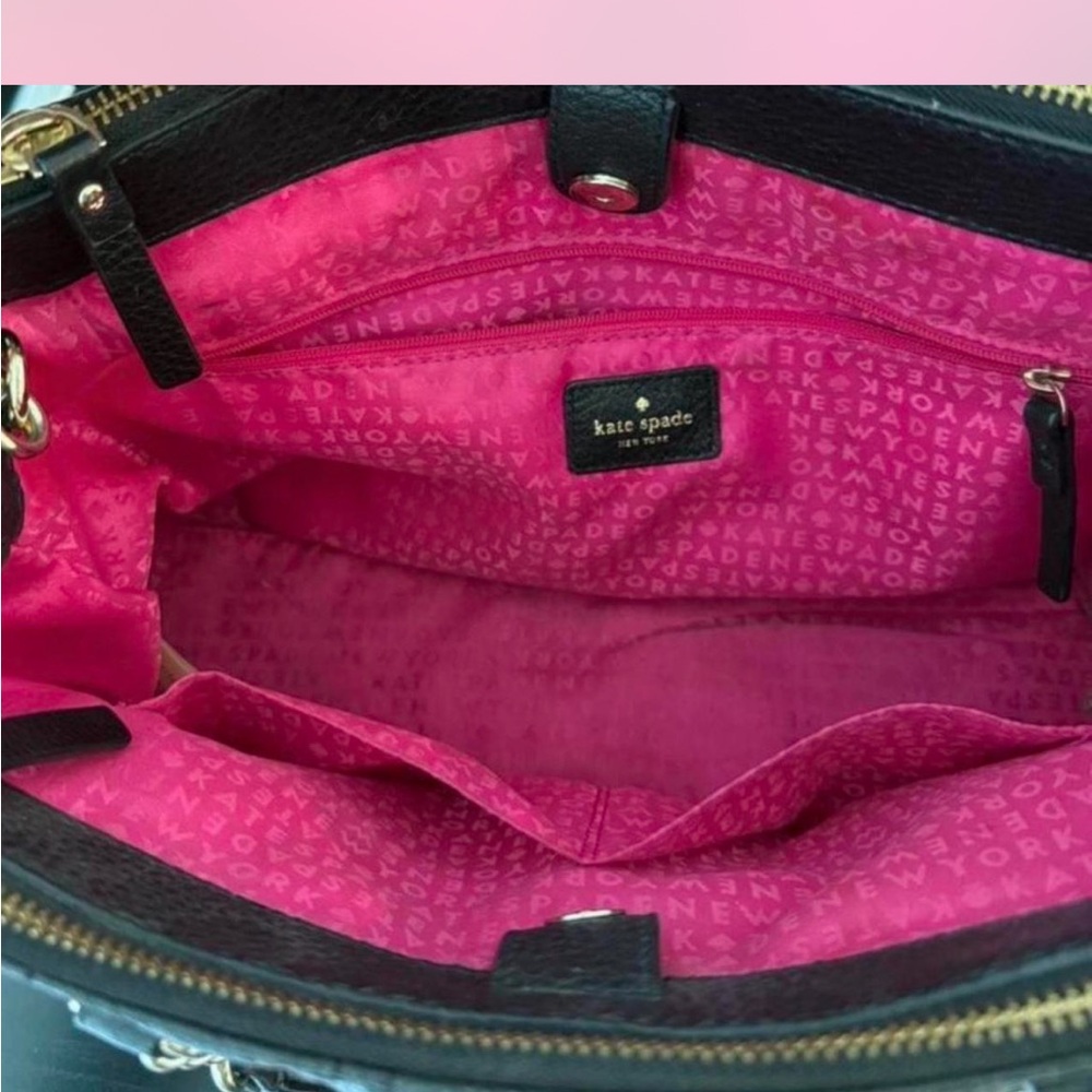 Kate Spade Black Quilted Shoulder Bag - Picture 6 of 6